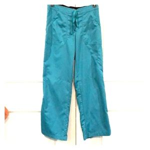 Grey’s Anatomy Teal Blue Small petite scrub pants